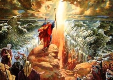 Moses parting the Red Sea is a Supernatural miracle