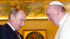 Vladimir Putin and Pope Francis meet at the Vatican. Fruit of the Collegial Consecration?